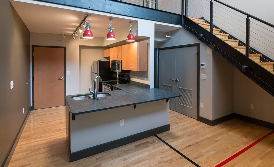 Locker Room Lofts Apartments in Downtown Roanoke, Virginia Home